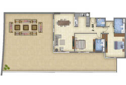 2 bedroom apartment